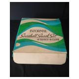 In Original Box- Informal Seashell Snack Set of 4