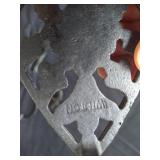 Metal Decor- Trivet, Bell, Candle Holders, Etc