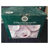 New Windsor Browne Sets of Dishes & Glasses