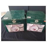 New Windsor Browne Sets of Dishes & Glasses