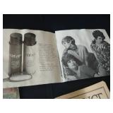 Ephemera Lot: YMCA 1918 about WWI, Postcards, Stamps, Etc