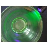 Hazel Atlas Uranium Glass Bowl