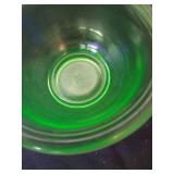 Hazel Atlas Uranium Glass Bowl
