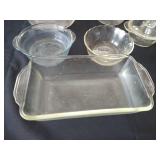 Vintage Fire King Glass Bakeware/ Ovenware