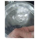 Vintage Fire King Glass Bakeware/ Ovenware
