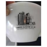 Various Brands of Milk Glass- Mixing Bowls, Pie Plate, Covered Dish, EGF Elevator Bowl
