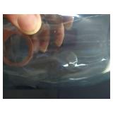 Antique "Triple L" Ball Mason Jar, Half Gallon w/ Bubbles