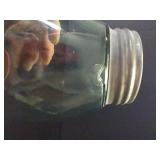 Antique "Triple L" Ball Mason Jar, Half Gallon w/ Bubbles