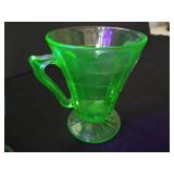 (2) Uranium Glass Pieces