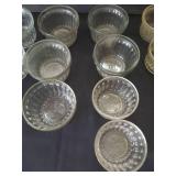 Many Vintage Jelly Jars by Hazel Atlas/Kerr