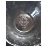 Glass Serving Bowl & Small Fruit Bowls