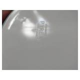 Pyrex Snowflake Divided 1.5 Quart Dish