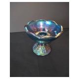 Indiana Glass Harvest Grape Taper Candle Holder