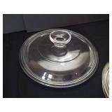 (5) Pyrex Lids- One is a Coffee Pot Style