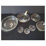 (7) Miscellaneous Pyrex Dishes
