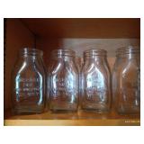 Glass Jars Marked "Hospital Size For Hospital Use Only"