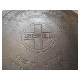 RARE Griswold 665 Cast Iron Breakfast Skillet