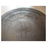 RARE Griswold 665 Cast Iron Breakfast Skillet