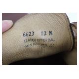 Brown Leather Chukka Boots Size 12 M