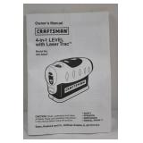 Craftsman 320.48247 4-In-1 Level With Laser Trac (Lot of 4)