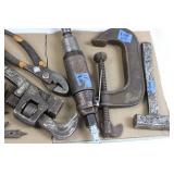 Variety Hand Tools & Jack,  Mixed Lot