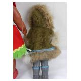 Doll Trio in Faux Fur Parkas