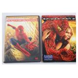 Spider-Man 1 & 2 Full Screen Special Edition DVD Set (Lot of 2)