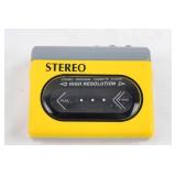 Aiwa HS-J315W & Yellow Stereo Cassette Players Mixed Lot