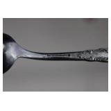 Oneida, Holmes & Edwards & International Silver Flatware Set in Wooden Chest