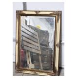 Ornate Framed Wall Mirror 43 X 31 in