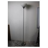 Floor Lamp With Frosted Glass Shade