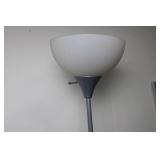 Floor Lamp With Frosted Glass Shade
