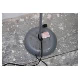 Floor Lamp With Frosted Glass Shade