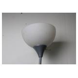 Floor Lamp With Frosted Glass Shade