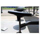 SICO Folding Rollaway Table With Attached Stools 30" x 12