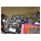 Dremel 395 & Craftsman Rotary Tool Mixed Lot in Case (tested)