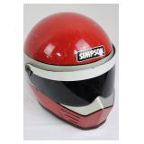 Simpson Motorcycle Helmet With Shields & Net