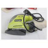 Ryobi Detail Sander With Pads, Diablo Sheets & Case