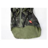 Reddy Camo Dog Raincoat & Matching Pouch Mixed Lot