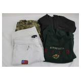 Camo, White, Minnesota Wild & Hawke & Co Apparel Mixed Lot (Lot of 4)