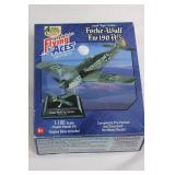 Mixed Lot: Flying Legends Book, 3 WWII Paperbacks & Focke-Wulf Model Kit