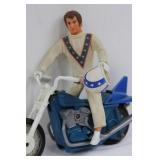 Vintage Evel Knievel Stunt Cycle Motorcycle Figure