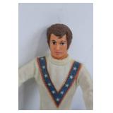 Vintage Evel Knievel Stunt Cycle Motorcycle Figure