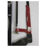 Mixed Lot: Avanti & Irwin 10" Saw Blades With Hacksaw Frame