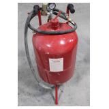 Portable Fire Suppression Tank on Cart