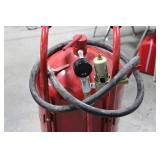 Portable Fire Suppression Tank on Cart