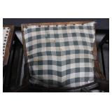 Wood Dining Chairs With Needlepoint Seats (Set of 3)