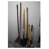 Mixed Garden Tool Lot of 6
