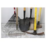 Mixed Garden Tool Lot of 6