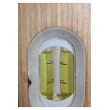 Johnson Level & Tool 48" Wooden Level With Yellow Carry Case (Lot of 2)